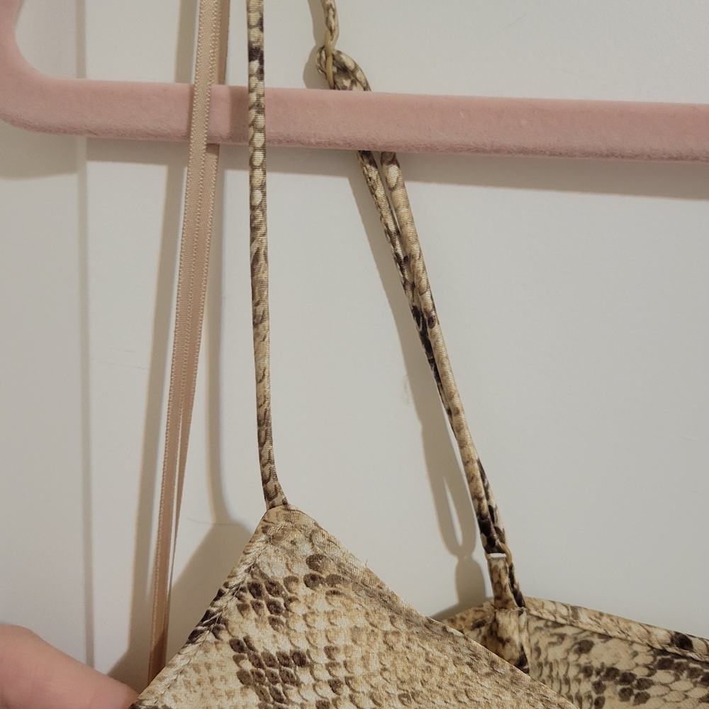 NWT Banana Republic Bliss Silk Camisole Python S - Picture 8 of 12